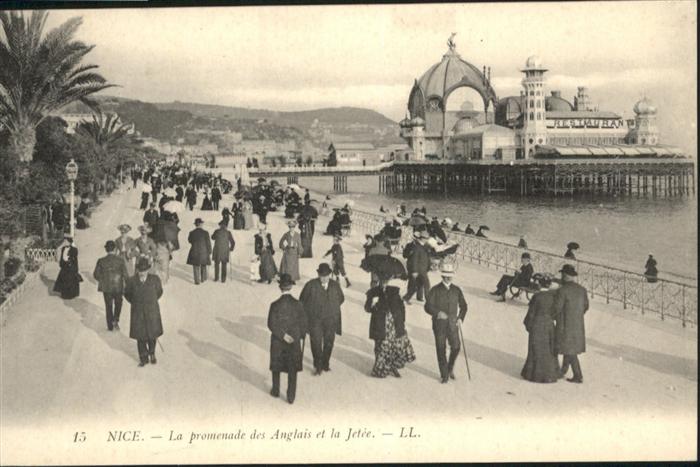 Nice Alpes Maritimes la Promenade des Anglais la Jetee