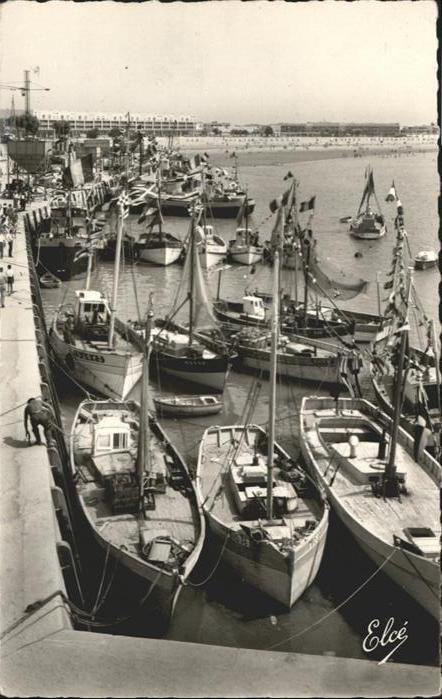 Royan 17 les Bateaux dans le Port Hafen
