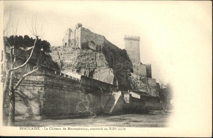 Beaucaire Gard Chateau de Montmorency