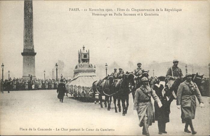 Paris Fetes du Cinquantenaire de la Republiqu