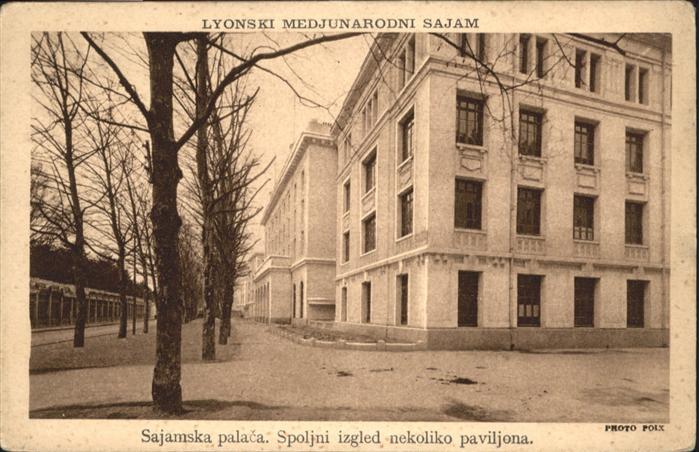 Lyon France Sajamska palaca