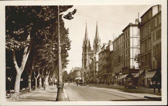 Marseille Bouches-du-Rhone la Canebiere Strassenbahn