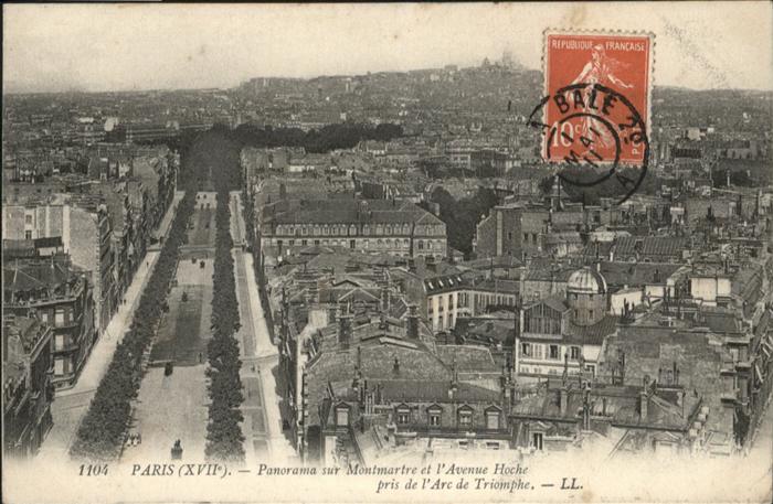 Paris Montmartre Avenue Hoche