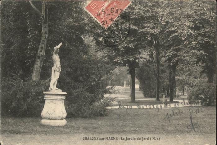 Chalons-en-Champagne Marne le Jardin du Jard