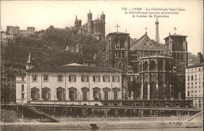 Lyon France la Cathedrale Saint Jean