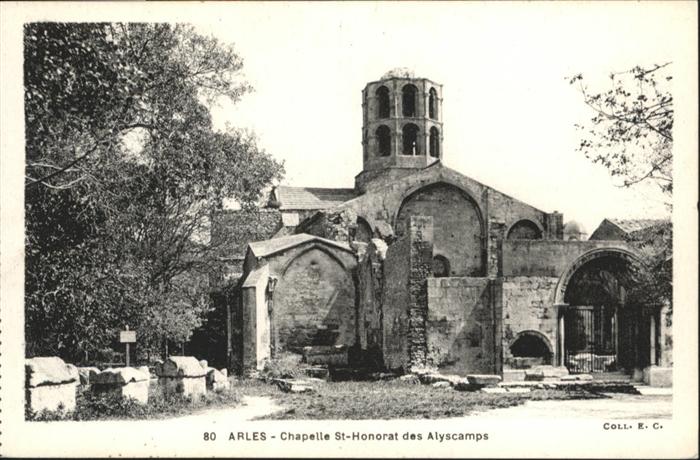 Arles Bouches-du-Rhone Chapelle St Honorat des Alyscamps