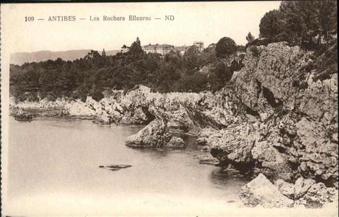 Antibes Alpes Maritimes les Rochers Eilenroc