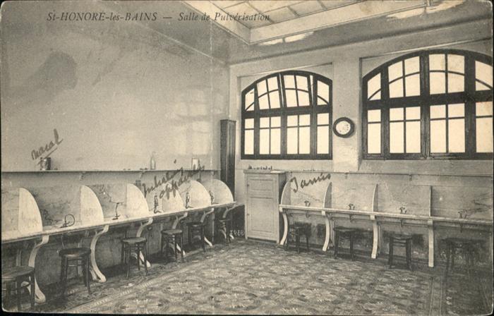 Saint-Honore-les-Bains Salle de Pulverisation