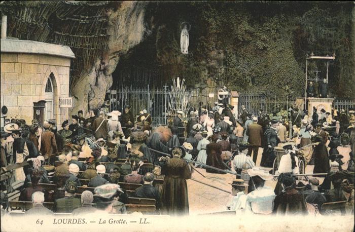 Lourdes Hautes Pyrenees la Grotte