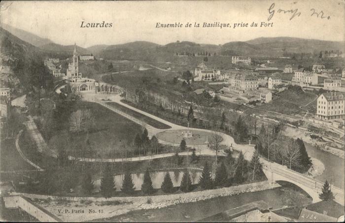 Lourdes Hautes Pyrenees Basilique