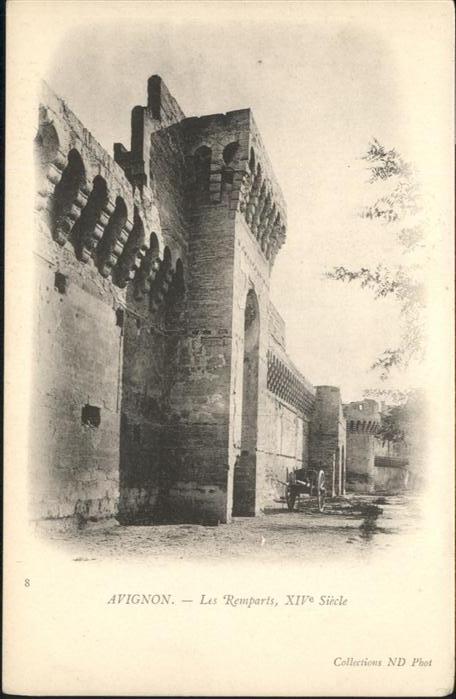 Avignon Vaucluse les Remparts