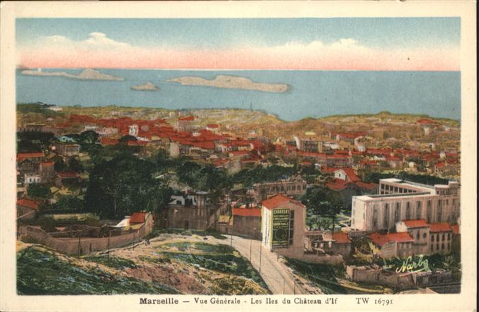 Marseille Bouches-du-Rhone les Iles du Chateau d_If
