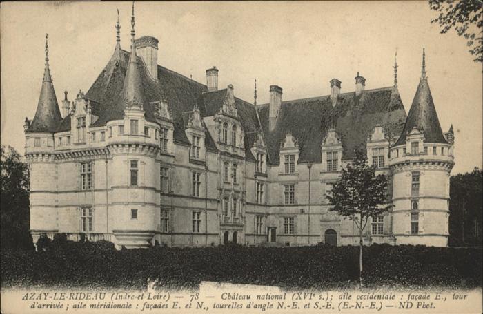 Azay-le-Rideau Chateau national