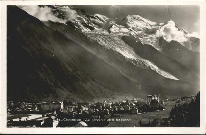 Chamonix le Mont Blanc
