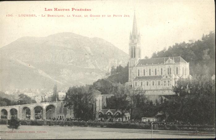 Lourdes Hautes Pyrenees la Basilique