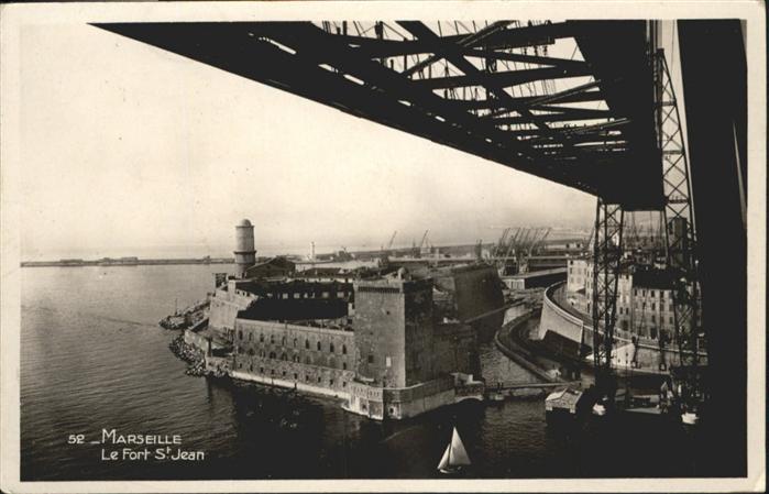 Marseille Bouches-du-Rhone le Fort St Jean