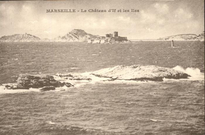 Marseille Bouches-du-Rhone le Chateau d_If