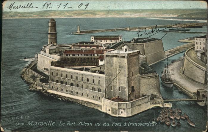 Marseille Bouches-du-Rhone le Fort Saint Jean