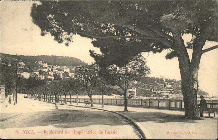 Nice Alpes Maritimes Boulevard de l'Imperatrice de Russie