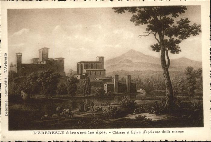 L Arbresle Chateau Eglise