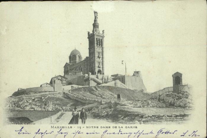 Marseille Bouches-du-Rhone Notre Dame de la Garde