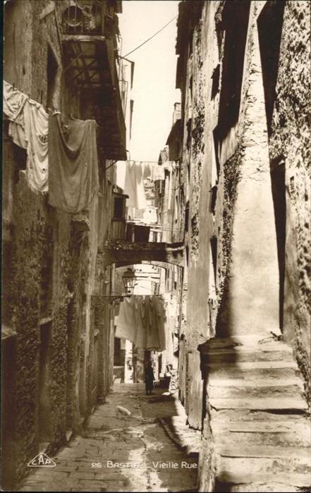 Bastia vieille rue