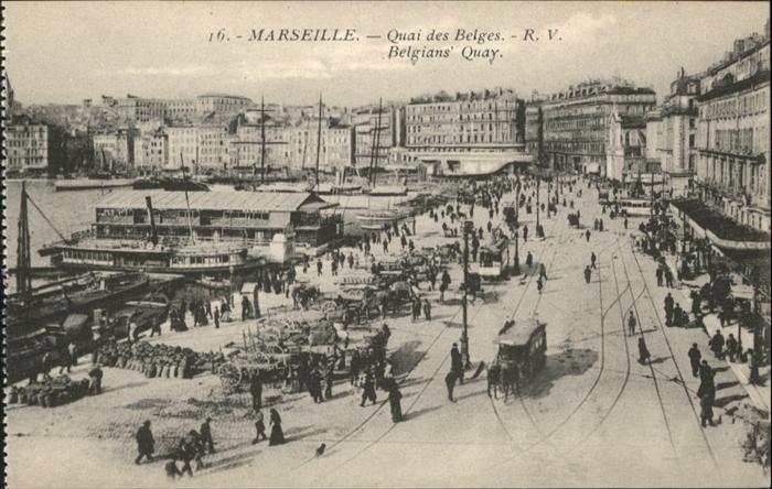 Marseille Bouches-du-Rhone Quai des Belges