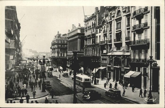 Marseille Bouches-du-Rhone la Canebiere