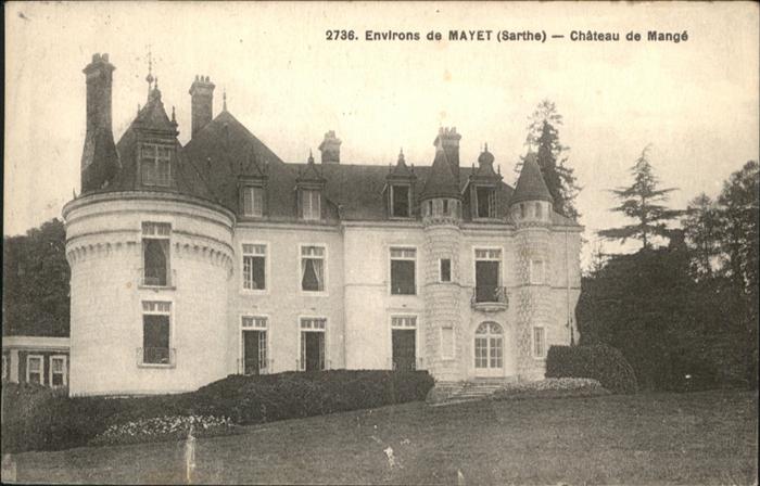 Mayet Chateau de Mange