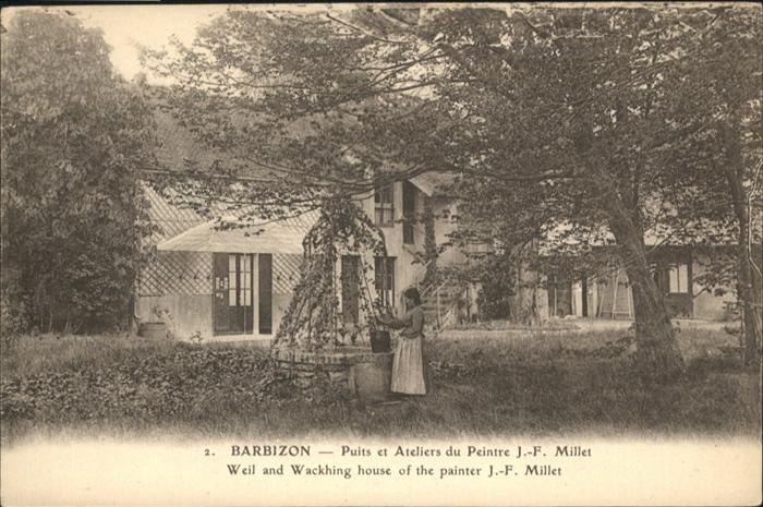 Barbizon Puits Ateliers du Peintre J. F. Millet
