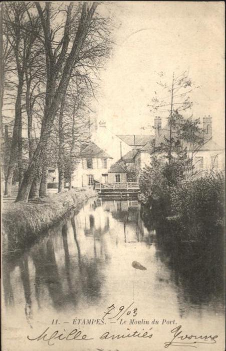 Etampes le Moulin du Port