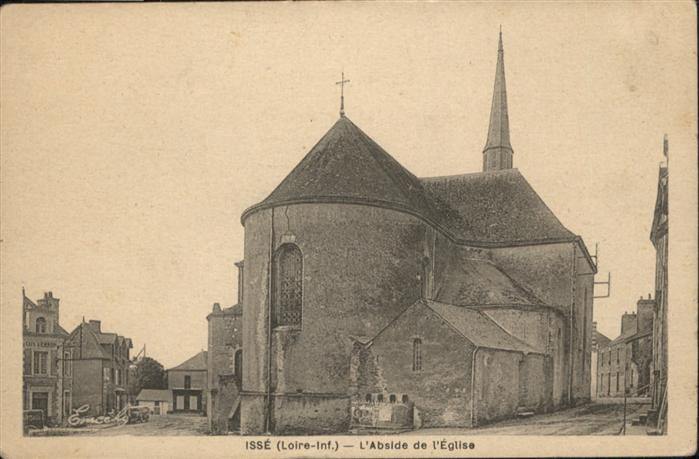 Isse Loire-Atlantique Abside de l'Eglise