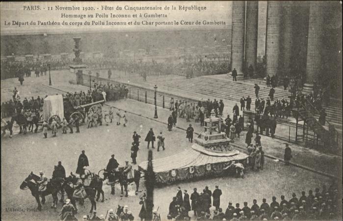 Paris Fetes du Cinquantenaire de la Republiqu