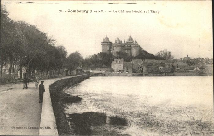 Combourg le Chateau Feodal l'Etang