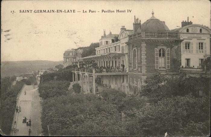 Saint-Germain-en-Laye le Parc Pavillon Henri