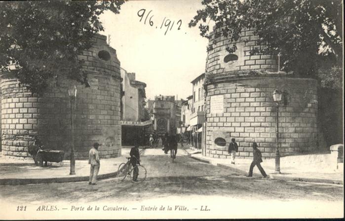 Arles Bouches-du-Rhone Porte de la Cavalerie Entree de la Vill