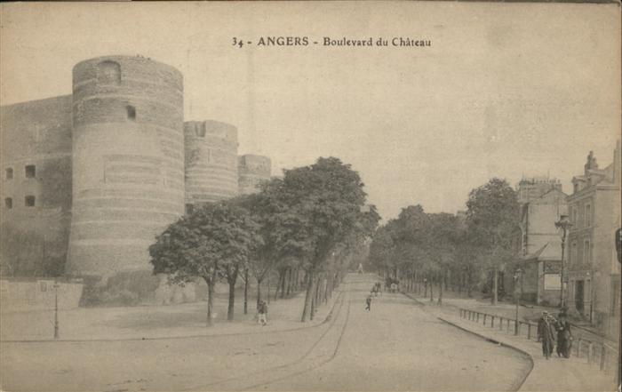 Angers Boulevard du Chateau