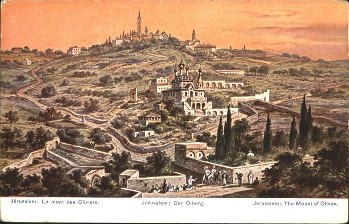 Jerusalem Yerushalayim Mount of Olives oelberg