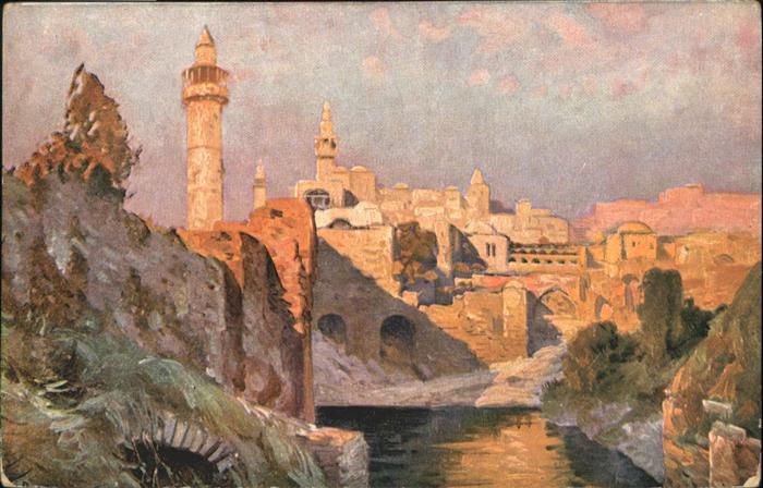 Jerusalem Yerushalayim Teich von Bethesda