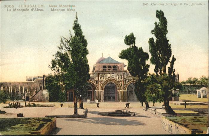 Jerusalem Yerushalayim Aksa Moschee