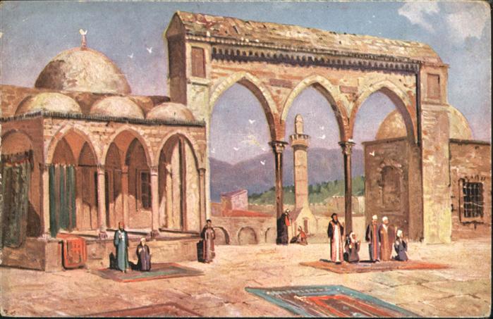 Jerusalem Yerushalayim Plattform Felsendoms