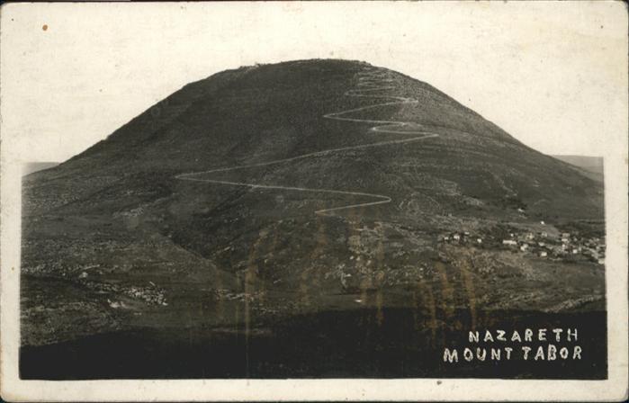 Nazareth Israel Mount Tabor