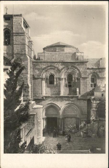 Jerusalem Yerushalayim Holy Sepulchre
