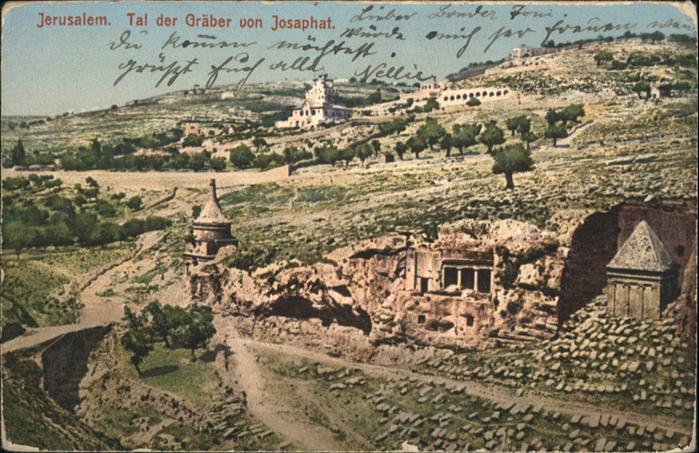 Jerusalem Yerushalayim Graeber Josaphat
