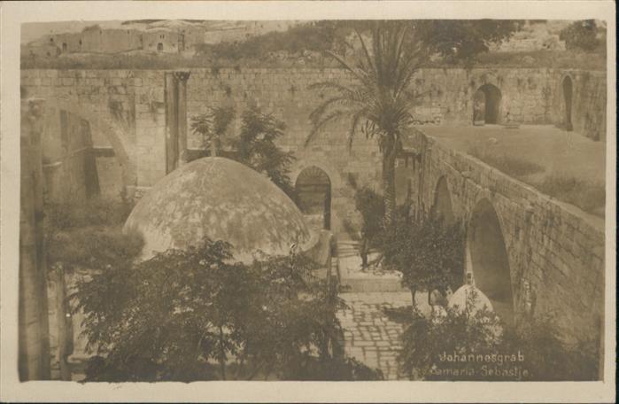 Samaria Sebastje Johannesgrab