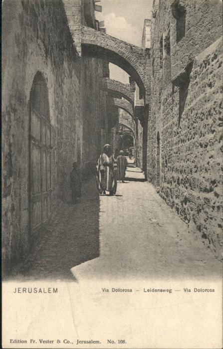 Jerusalem Yerushalayim Via Dolorosa