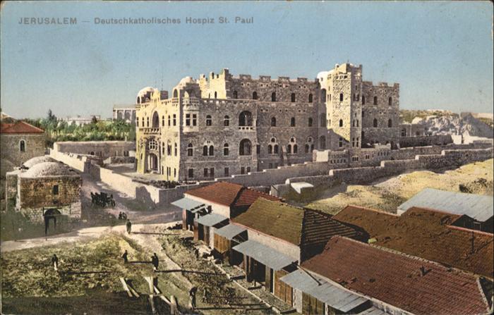 Jerusalem Yerushalayim Hospiz St Paul