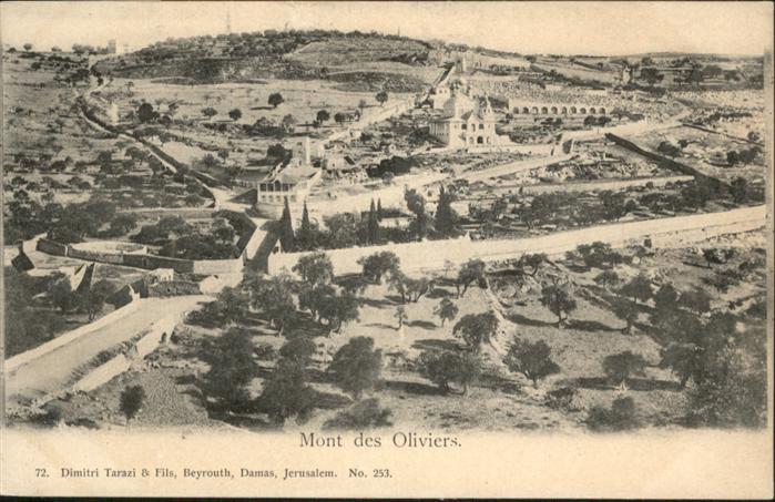 Jerusalem Yerushalayim Mont Oliviers