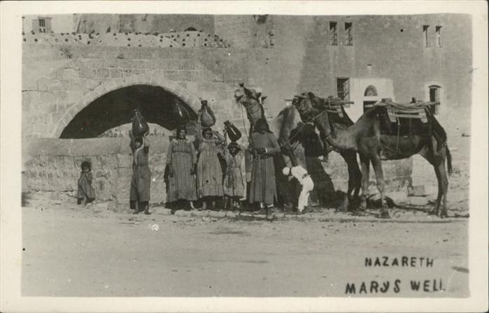 Nazareth Israel Marys Well Kamel
