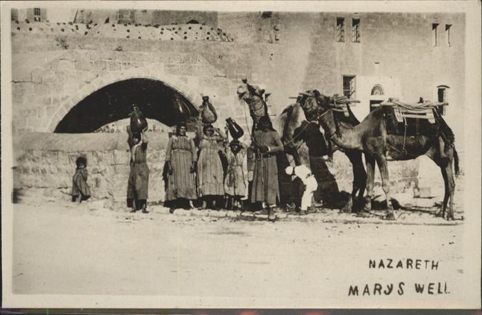 Nazareth Israel Marys Well Kamel